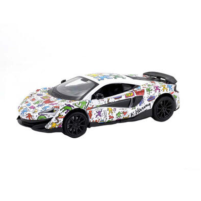 RMZ 1:32 Mclaren 600Lt X Keith Haring - White