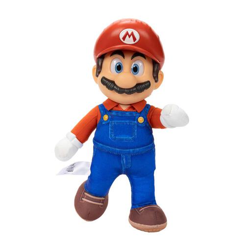 Super Mario超級瑪利奧 兄弟大電影 - 12" 互動毛公仔 - 瑪利奧
