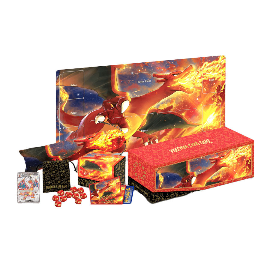 Pokemon寶可夢集換式卡牌遊戲朱&紫頂級收藏箱噴火龍| 香港玩具“反”斗城