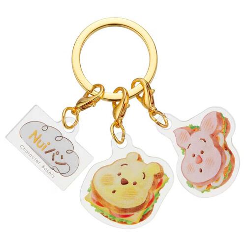Disney迪士尼 Bread Triple Acrylic Charm