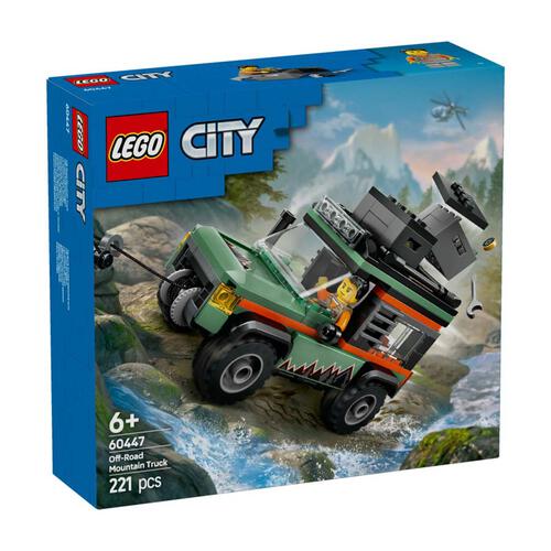 LEGO樂高城市系列 山地四驅越野車 60447