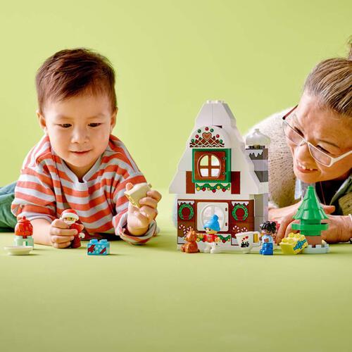 LEGO樂高得寶系列 聖誕老人的薑餅屋 10976