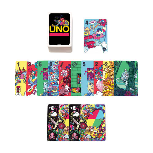 Uno 遊戲咭 藝術家系列 Vexx