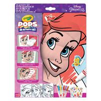 Crayola繪兒樂 迪士尼公主 3D Pops 填色活動套裝