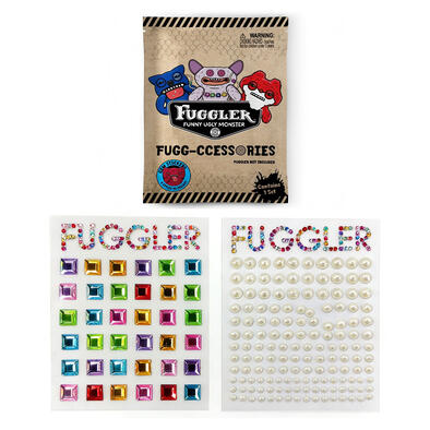 Fuggler Fugg-ccessories Gem Sticker - Square + Pearl