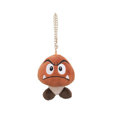 Nintendo任天堂 超級瑪利歐毛公仔鎖匙扣 - 栗寶寶