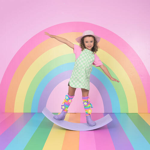 Madmia 可愛花瓣襪子