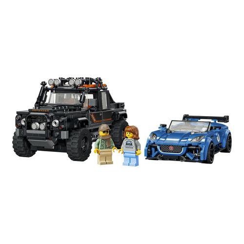LEGO樂高超級賽車系列 Jaguar Project 7 & Land Rover Defender 77264