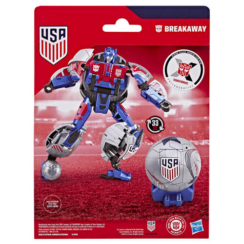 Transformers變形金剛 聯名系列 美國足球協會Breakaway