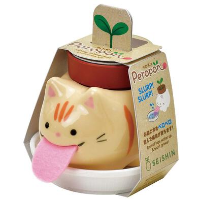 Seishin Peropon 貓貓吸水盆栽 - 薄荷