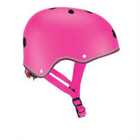 Globber Primo Helmet Lights Neon Pink