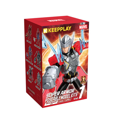 Qman Keepplay Marvel 雷神奇俠造型積木