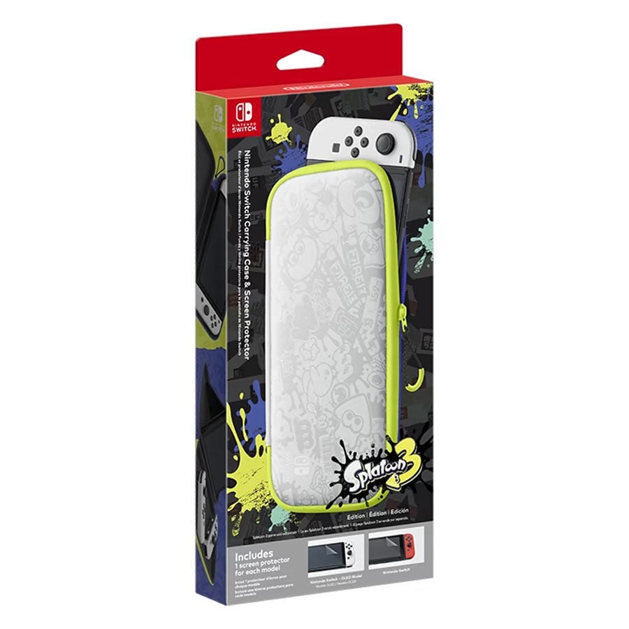 Case and screen protector for sales nintendo switch