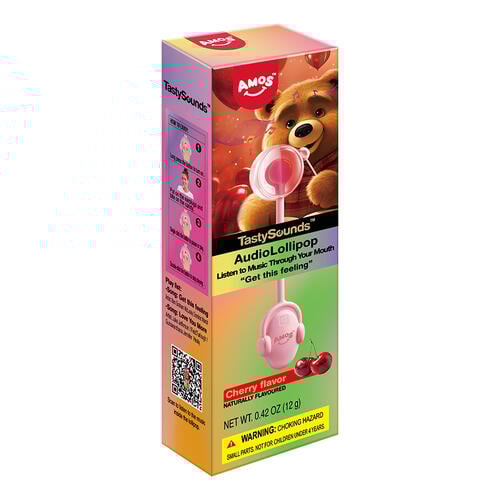 Amos阿麥斯 骨傳導音樂棒棒糖 (車厘子味)