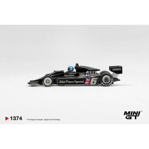 (Pre-order) MINI GT Lotus 78 #6 Ronnie Peterson 1978 S. African Gp Winner / Blister Packaging (Expected February 2027)