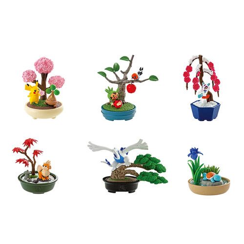 Re-ment Pokemon Poket Bonsai 2 Blind Box Single Pack - Assorted
