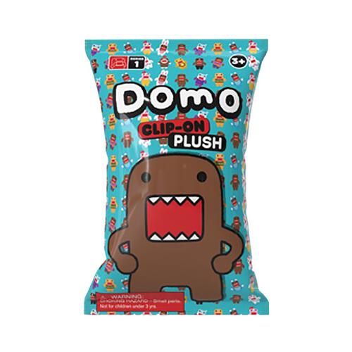Domo Colorful 4" Plush Clip-On - Blind Box (1 Pc)