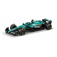 Bburago 1:43 Aston Martin Amr25 with Driver'S Helmet #14/#18  - Assorted (1 Pc)