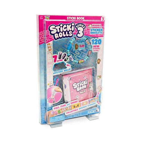 Sticki Rolls Series 3 Sticki Book - Assorted (1 Pc)
