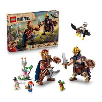 LEGO樂高 ONE PIECE系列 多利 vs. 布洛基－小花園的巨人 75644