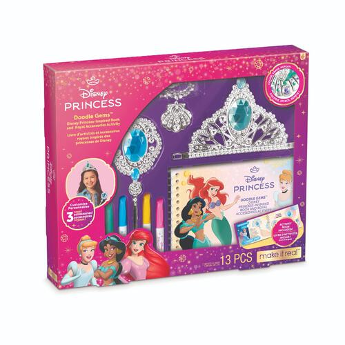 Make It Real Disney Princess Doodle Gems playset
