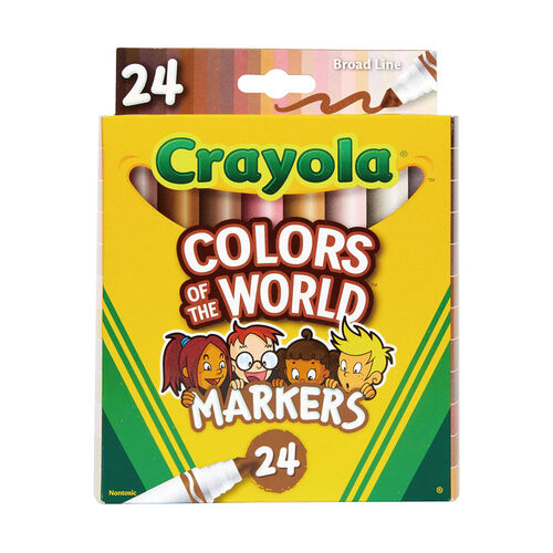 Crayola繪兒樂 世界色彩水筆24支裝