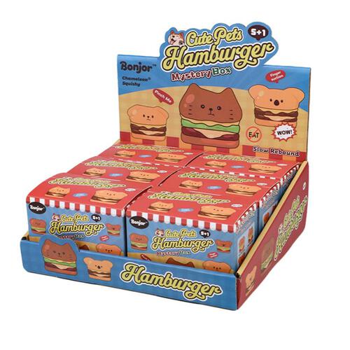 Bonjor Cute Pet Hamburger&nbsp;Blind Box (1 Pc)