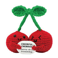 playpop Diy Crochet Keyring - Cherry