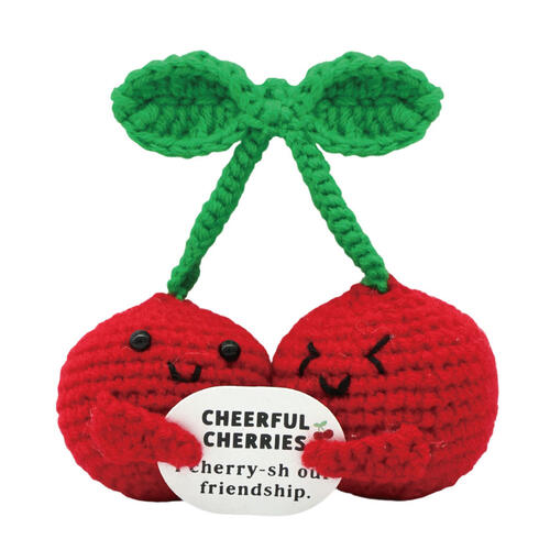 playpop Diy Crochet Keyring - Cherry