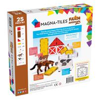 Magna-Tiles - 農場動物磁力積木 25件裝