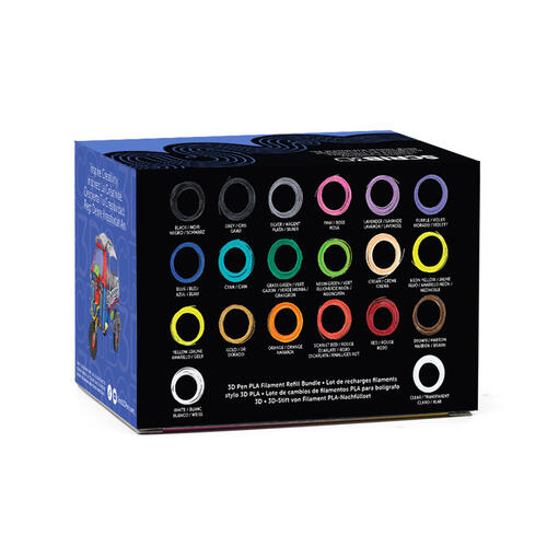 SCRIB3D PLA Filament Refills (1.75mm-20 Colors)