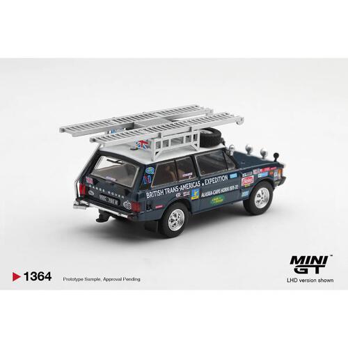 MINI GT Range Rover 1971 British Trans-Americas Expedition (VXC-765K)/ Blister Packaging 