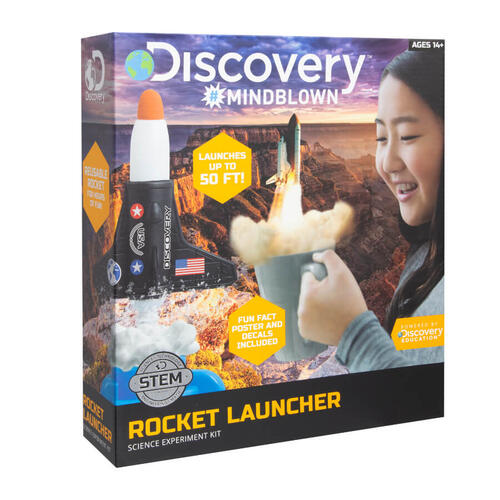 Discovery Mindblown Toy Kids Science Rocket Kit
