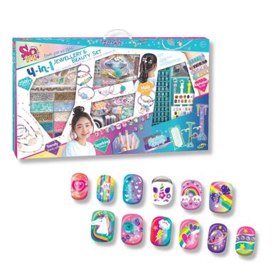 SO YOU 4-in-1 Jewellery & Beauty Set