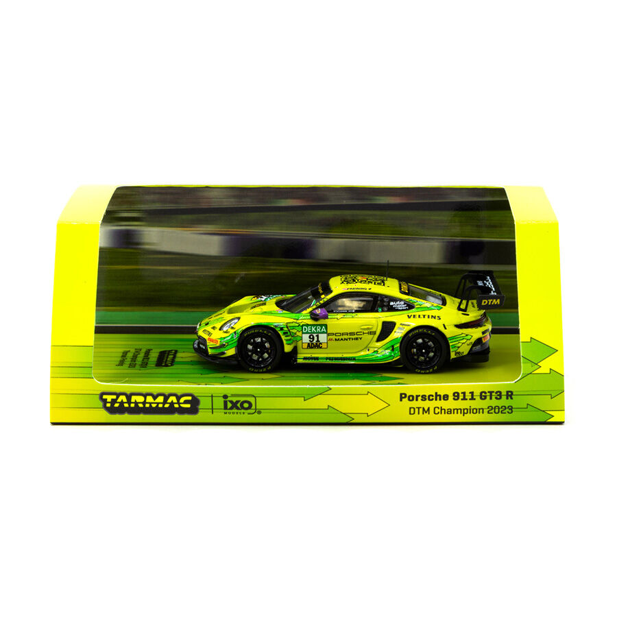 Tarmac Works X Ixo Models 1/64 Porsche 911 Gt3 R Dtm Champion 2023