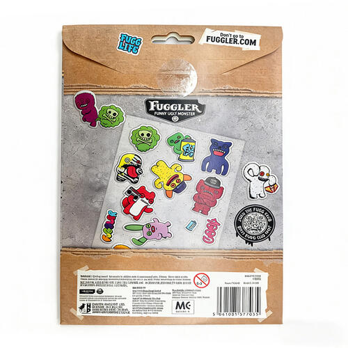 Fuggler A5 醜萌立體貼紙