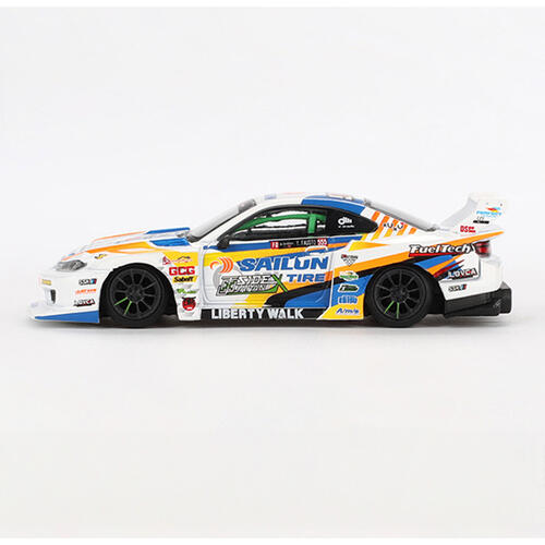 MINI GT Nissan Lb-Super Silhouette S15 Silvia #555 2023 Formula Drift Japan