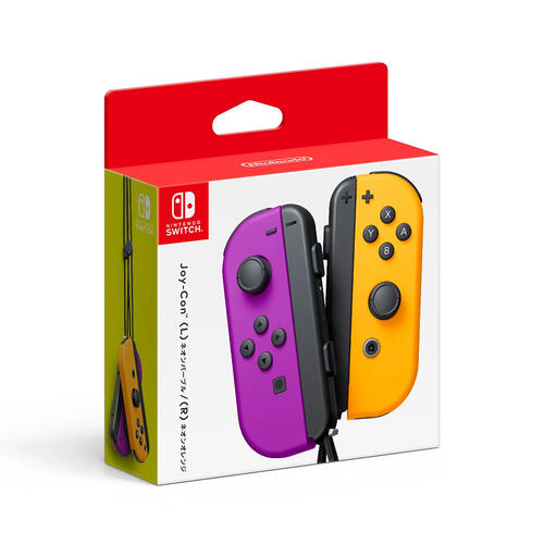 Nintendo Switch Joy-Con (L)(R) - Neon Purple/Neon Orange