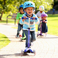 Micro Mobility Mini Mircro Deluxe 3 In 1 - Blue