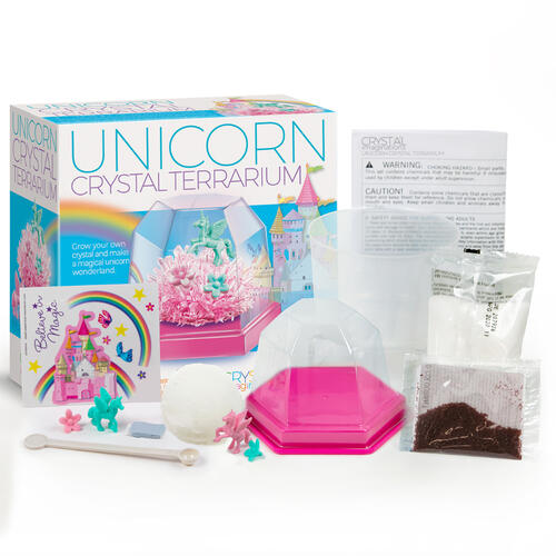 4M Unicorn Crystal Terrarium