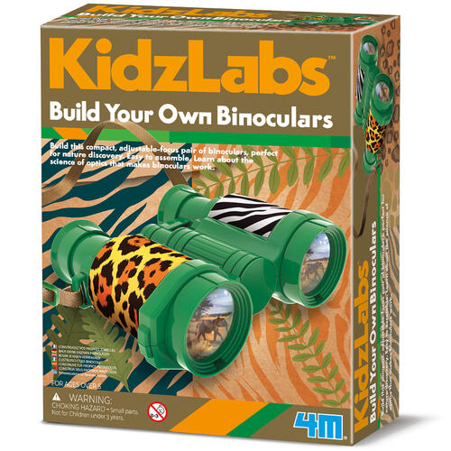 4M Kidzlabs Build Your Own Binoculars