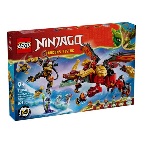 LEGO Ninjago Wyldfyre's Transforming Dragon Mech 71868