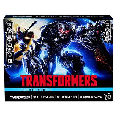 Transformers變形金剛 Studio Series The Fallen / Megatron / Soundwave 套裝