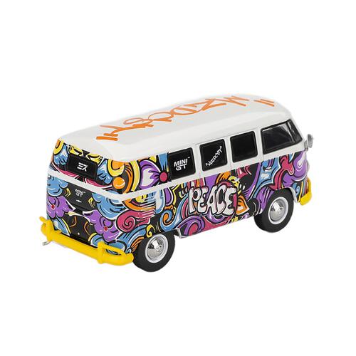 Mini GT Volkswagen T1 Microbus Mizu Design / Blister Packaging