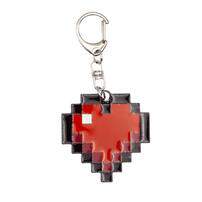 Minecraft Metal Keychains 6 Pcs Pack