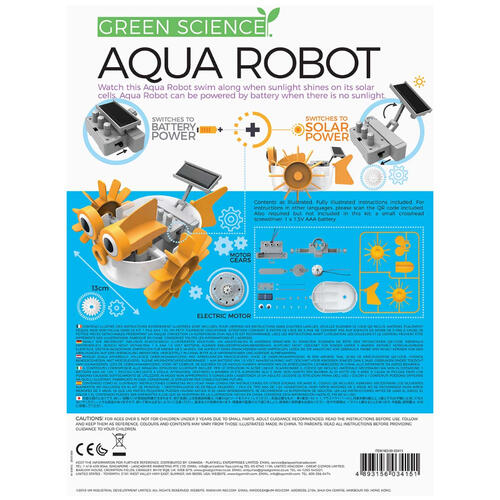 4M Green Science Aqua Robot