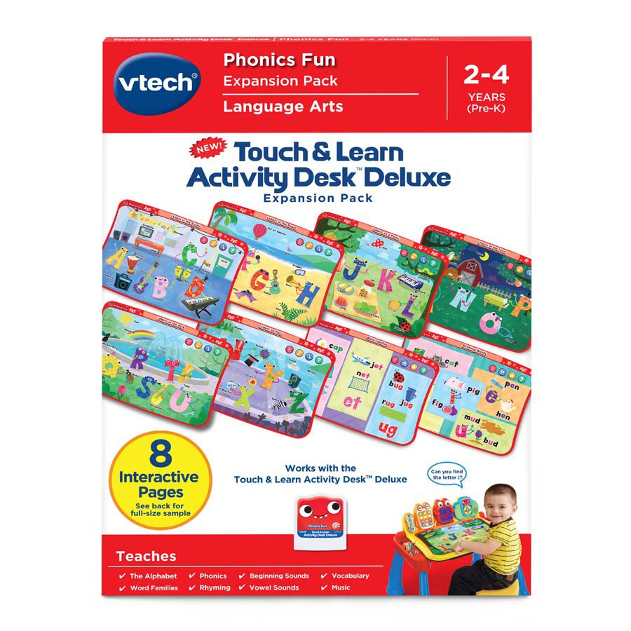 Vtech touch & learn activity hotsell desk deluxe