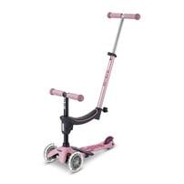 Micro Rock & Go Mini Deluxe LED 3 Wheel Scooter - Pink