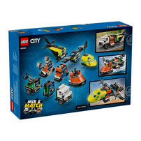 LEGO樂高城市系列 飛機、工程車和氣墊船混搭套裝 60505