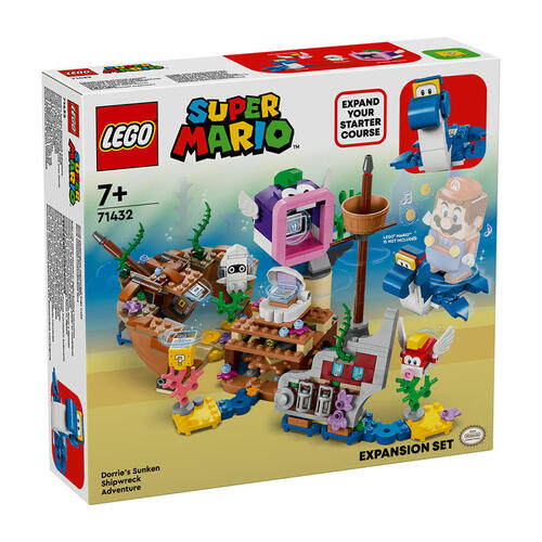 LEGO樂高超級馬利奧系列 海龍王的沉船探險 71432